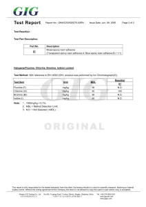 Epoxy Resin Glue Report