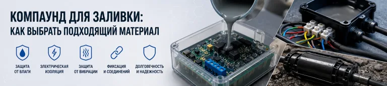 Компаунд для заливки электроники, коробок и кабельных муфт