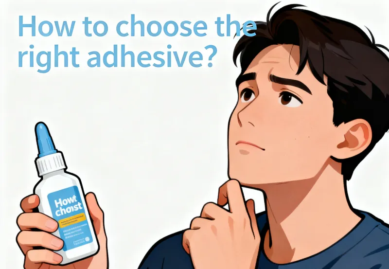 Which type of glue should I choose to get the best results?