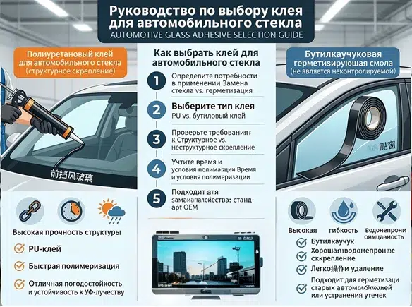 Automotive glass sealant