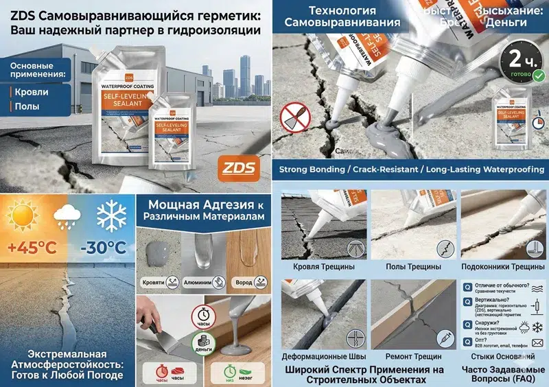 Самовыравнивающийся герметик